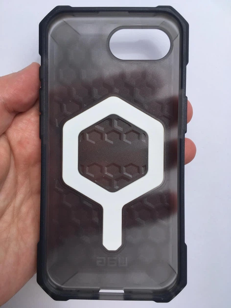 Чехол противоударный UAG Essential MagSafe (Original) для Iphone 16e/17e Ash 114496113131 - изображение 9
