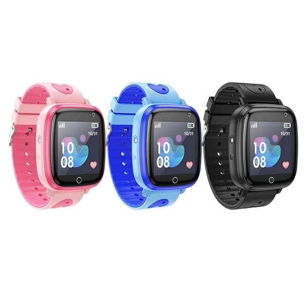 Смарт-годинник Hoco Y100 для дітей 1.44" 2G Black (6942007625623) - зображення 4
