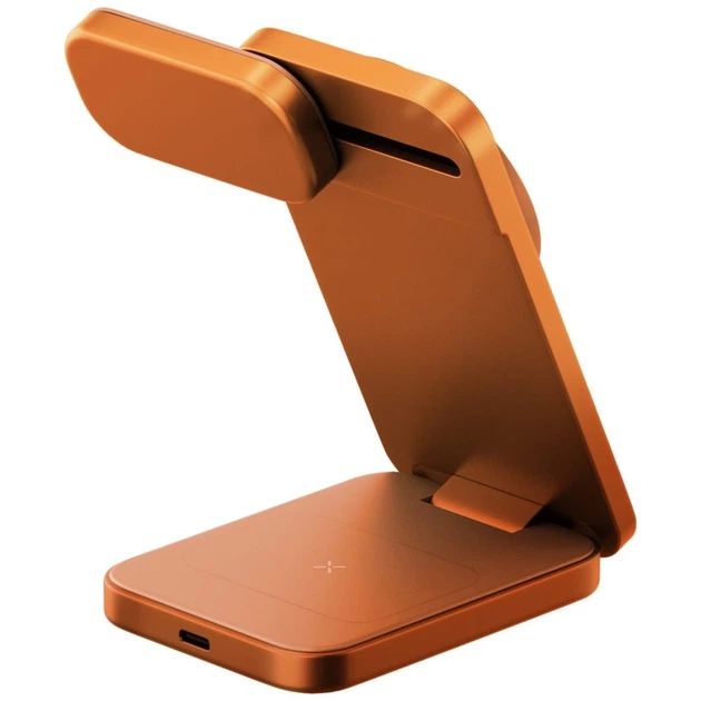 Ładowarka bezprzewodowa Energea MagTrio 2 3w1 Qi2 25W Orange (8885020104479) - obraz 3