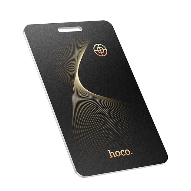Локализатор совместимый с Apple Find My Hoco в форме карты E92 Black (6942007640107) - изображение 2