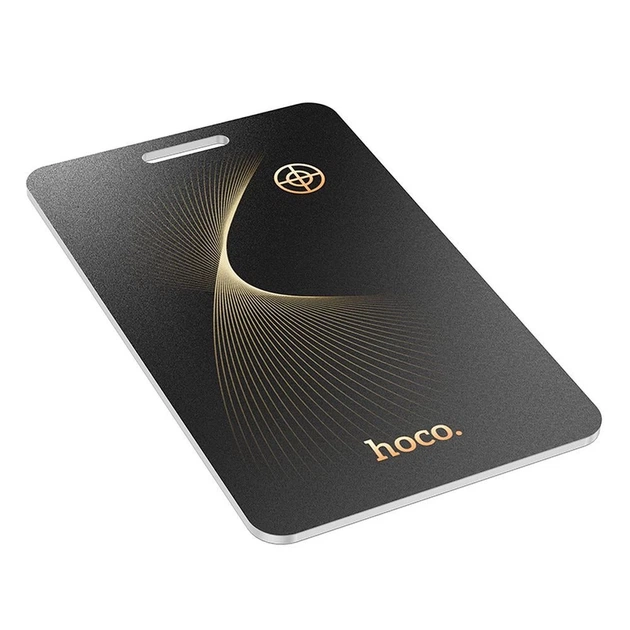 Локализатор совместимый с Apple Find My Hoco в форме карты E92 Black (6942007640107) - изображение 4