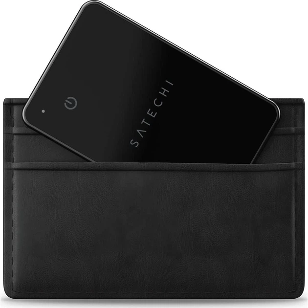 Локализатор Satechi FindAll Wallet Card совместимый с Apple Find My Black (810086361212) - Фото 2 Локализатор Satechi FindAll Wallet Card совместимый с Apple Find My Black (810086361212) - изображение 2