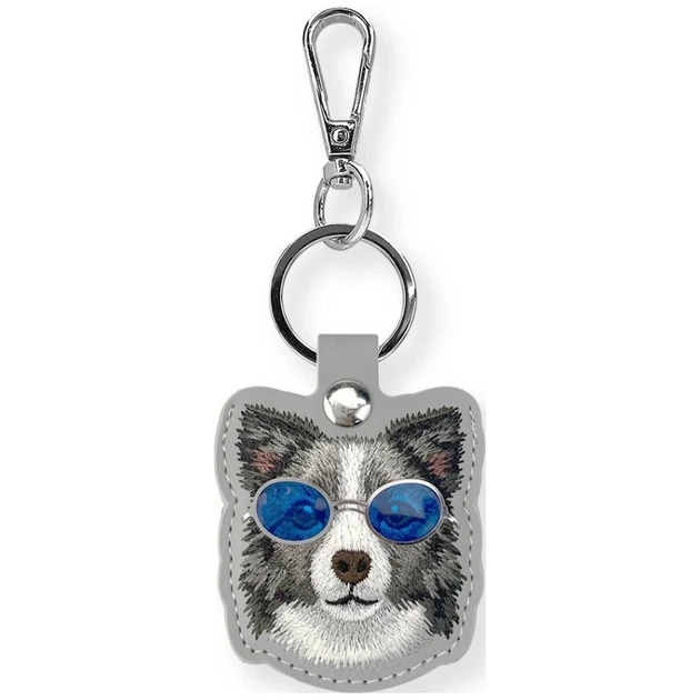 Чехол Nimmy для локатора Glasses Cool and Cute Dog Grey (6971080318726) - Фото 1 Чехол Nimmy для локатора Glasses Cool and Cute Dog Grey (6971080318726) - изображение 1