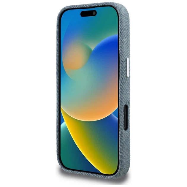 Чехол Karl Lagerfeld FW Jeans Signature Logo для iPhone 16 Pro Max Blue (KLHCP16XPJFMSVB) - изображение 5