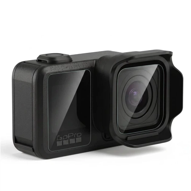 Защитный набор Tech-Protect Foil & Glass Fit+ (2 pack) для GoPro Mission 1 / Pro Clear (5906302324439) - Фото 2 Защитный набор Tech-Protect Foil & Glass Fit+ (2 pack) для GoPro Mission 1 / Pro Clear (5906302324439) - изображение 2