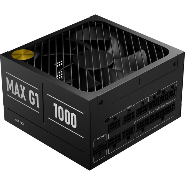 Блок питания APNX 1000W MAX G1 (APPG-MXK0FEC.X1) - Фото 1 Блок питания APNX 1000W MAX G1 (APPG-MXK0FEC.X1) - изображение 1