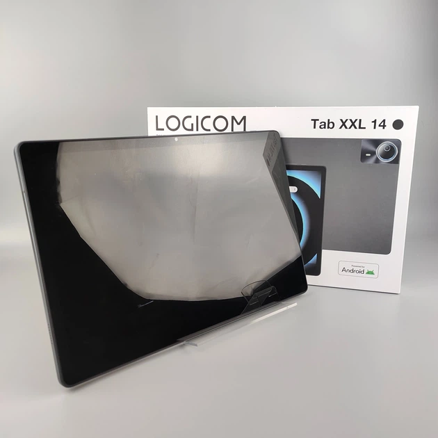 Планшет 14" Full HD LOGICOM Tab XXL14 4/128Gb 8 ядер Android 15 8000 mAh Серый (102175626) - Б/У - изображение 5