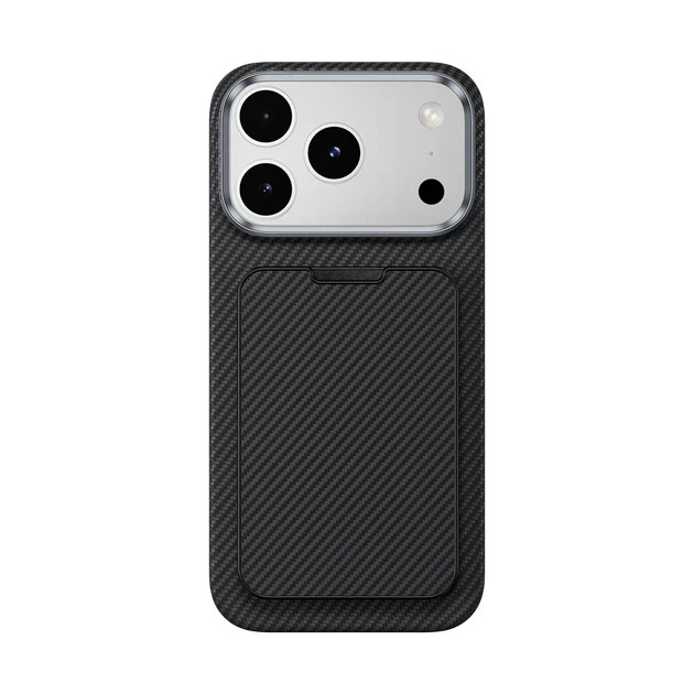 MagSafe кошелек-подставка BENKS ArmorGo Aurora с Kevlar RFID для iPhone 12–17 на 1–3 карты - изображение 4