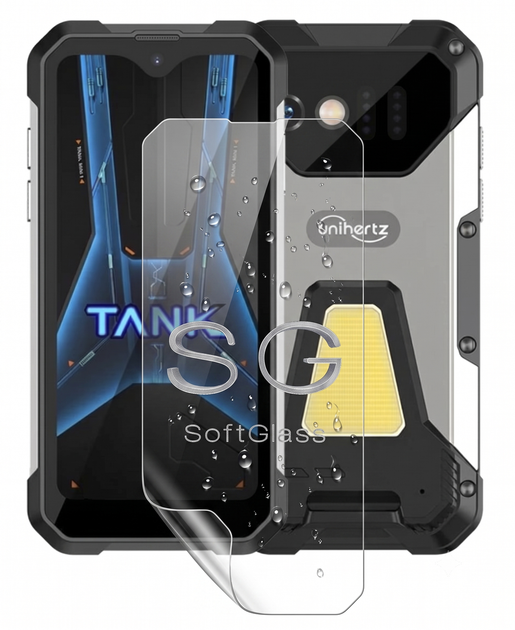 Пленка для Unihertz 8849 Tank Mini 1 на экран износоустойчивая полиуретановая SoftGlass - Фото 1 Пленка для Unihertz 8849 Tank Mini 1 на экран износоустойчивая полиуретановая SoftGlass - изображение 1
