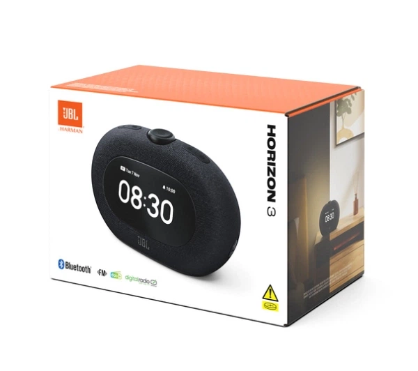 Bluetooth-колонка JBL Horizon 3 10W Чорна - изображение 3