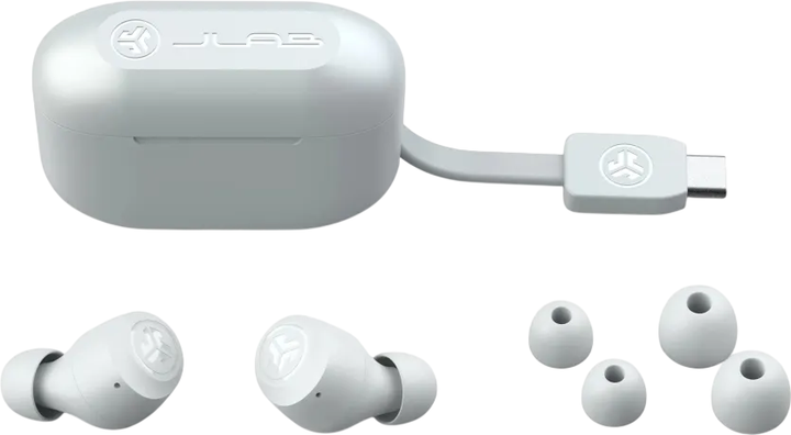 Słuchawki JLAB Go Air Pop TWS White (810119072412) - obraz 4