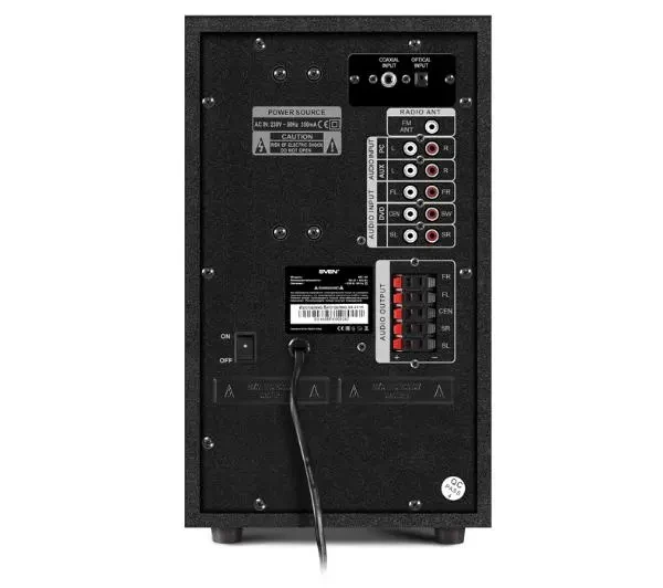 Динаміки Sven HT-210 5.1 Чорний - изображение 2