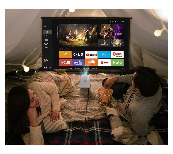 Проектор HP MC400 HD Smart LED Bluetooth Wi-Fi Білий - зображення 7