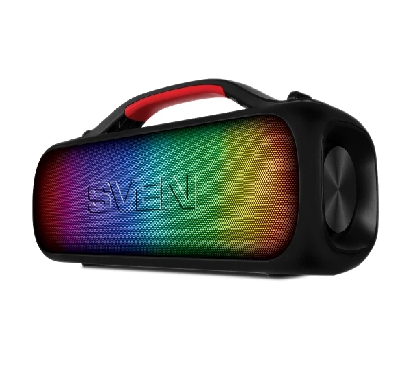 Bluetooth-колонка Sven PS-360 24W Радіо FM Чорний - Фото 1 Bluetooth-колонка Sven PS-360 24W Радіо FM Чорний - зображення 1
