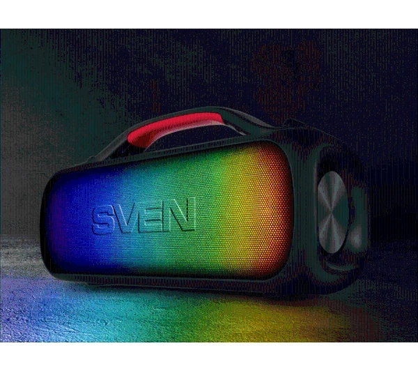 Bluetooth-колонка Sven PS-360 24W Радіо FM Чорний - Фото 10 Bluetooth-колонка Sven PS-360 24W Радіо FM Чорний - зображення 10