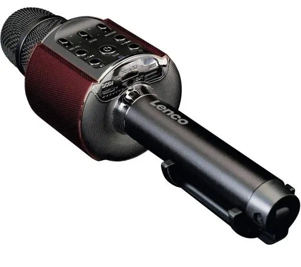 Мікрофон з динаміком Bluetooth Lenco BMC-090 5W Чорний - изображение 8
