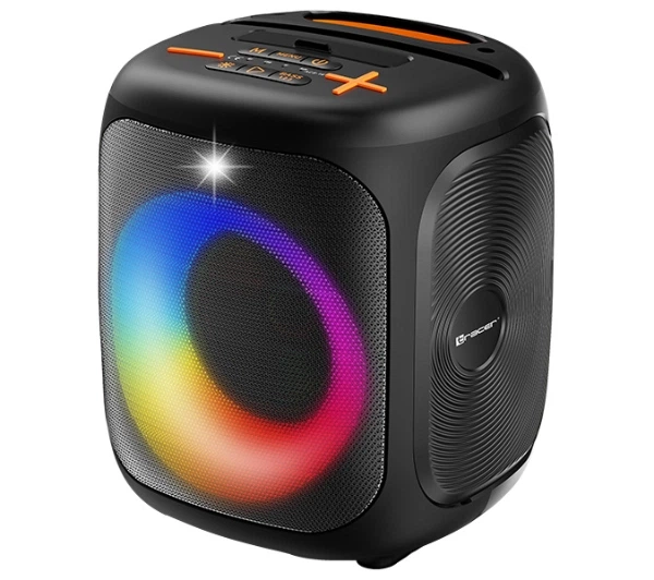 Bluetooth-колонка Tracer CUBE20 20W Радіо FM Чорний - Фото 1 Bluetooth-колонка Tracer CUBE20 20W Радіо FM Чорний - зображення 1