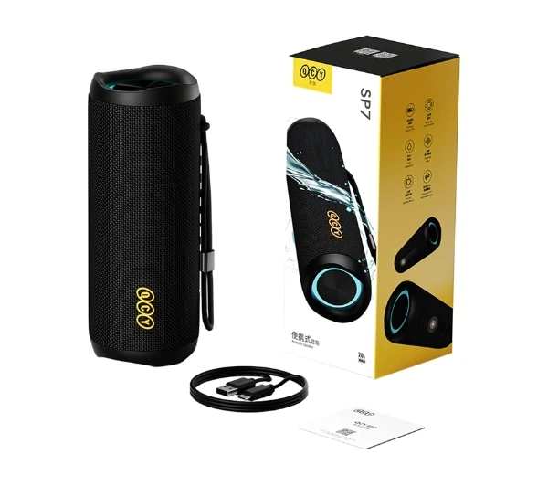 Bluetooth динамік QCY SP7 40W Чорний - Фото 8 Bluetooth динамік QCY SP7 40W Чорний - изображение 8