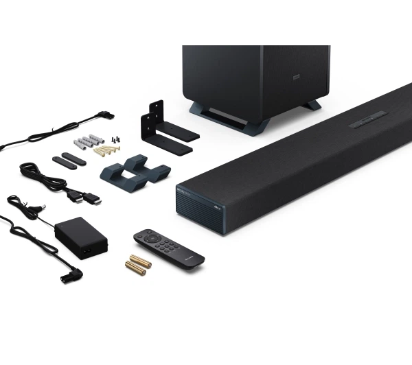 Саундбар Sharp HT-SBW53121 3.1.2 Bluetooth Dolby Atmos DTS X Чорний - Фото 10 Саундбар Sharp HT-SBW53121 3.1.2 Bluetooth Dolby Atmos DTS X Чорний - изображение 10