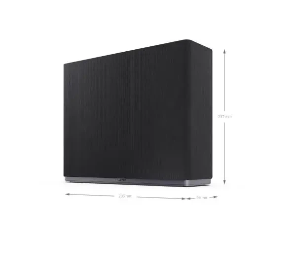 Сабвуфер Sharp CP-AWS0101 для телевізорів Sharp AQUOS Безпровідний Оточення Активний Безпровідний 45W Чорний - изображение 8