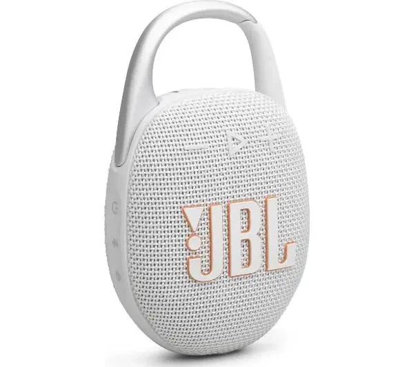 Bluetooth-колонка JBL Clip 5 7W Біла - изображение 2