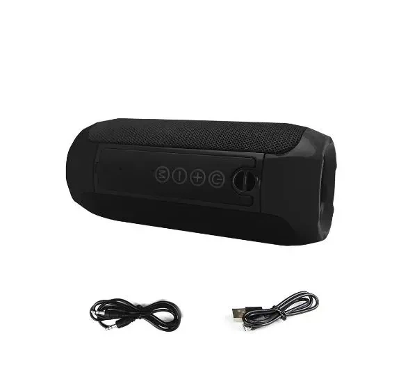 Bluetooth-колонка Manta SPK12GO 10W FM-радіо Чорний - изображение 3