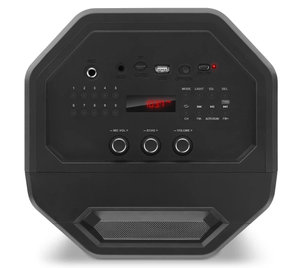 Bluetooth-колонка Sven PS-670 65W Радіо FM Чорний - Фото 10 Bluetooth-колонка Sven PS-670 65W Радіо FM Чорний - зображення 10