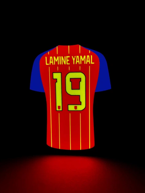LED Нічник Лайтбокс Spain Lamine Yamal Light Box (15,5х21х3см) Для Дому Світильник Збірна Іспанії Ламін Ямаль - Фото 3 LED Нічник Лайтбокс Spain Lamine Yamal Light Box (15,5х21х3см) Для Дому Світильник Збірна Іспанії Ламін Ямаль - изображение 3