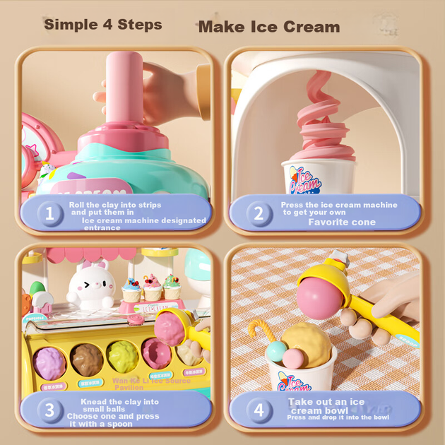 Игрушка Xinge домик мороженого «Кролик» - изображение 6
