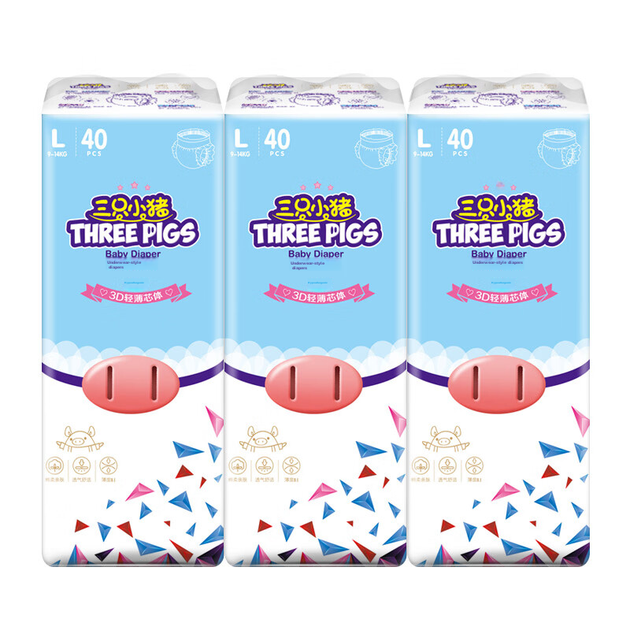 Подгузники-трусики Three Piggies 3D L, 120 шт (9-14 кг) - Фото 5 Подгузники-трусики Three Piggies 3D L, 120 шт (9-14 кг) - изображение 5