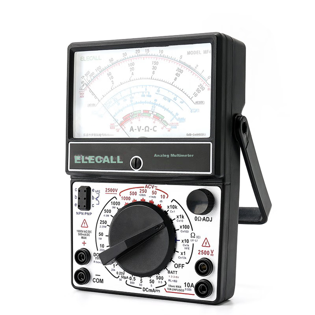 Мультиметр ELECALL стрелочный MF47, для электриков - изображение 7
