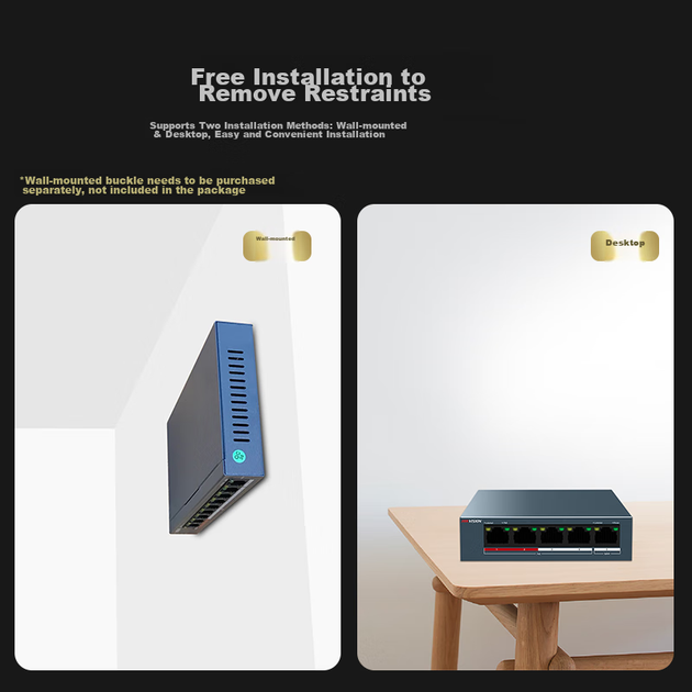 Коммутатор HIKVISION POE 5-портовый, HK-SF006 - изображение 14