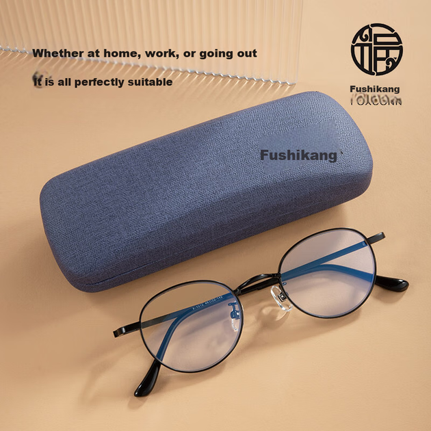 Окуляри для читання Fushikang F1012 у ретро-оправі круглої форми, для чоловіків та жінок, чорні, +2.50 діоптрії - Фото 3 Окуляри для читання Fushikang F1012 у ретро-оправі круглої форми, для чоловіків та жінок, чорні, +2.50 діоптрії - зображення 3