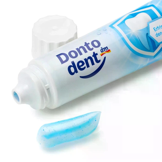 Антибактеріальна зубна паста Dontodent Clear Fresh, 125мл - изображение 3
