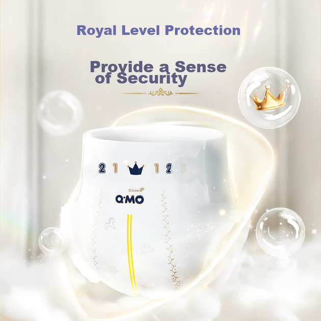 Подгузники Q-MO Royal Ultra-Soft размер XL, 60 шт, 12-17 кг, ультратонкие дышащие - Фото 5 Подгузники Q-MO Royal Ultra-Soft размер XL, 60 шт, 12-17 кг, ультратонкие дышащие - изображение 5