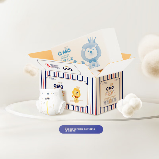 Подгузники Q-MO, размер XL (12-17 кг), 80 шт, ультратонкие, дышащие - Фото 5 Подгузники Q-MO, размер XL (12-17 кг), 80 шт, ультратонкие, дышащие - изображение 5