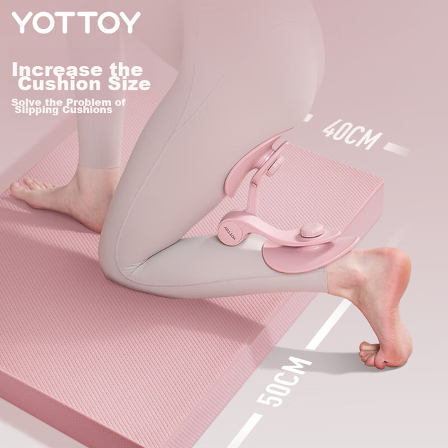 Yottoy Balance Pad, коврик для йоги, поддержка для планки, тренировка мышц кора, фитнес-йога, бесшумный, нескользящий, утолщенная мягкая пена, подушка для коленей - изображение 10