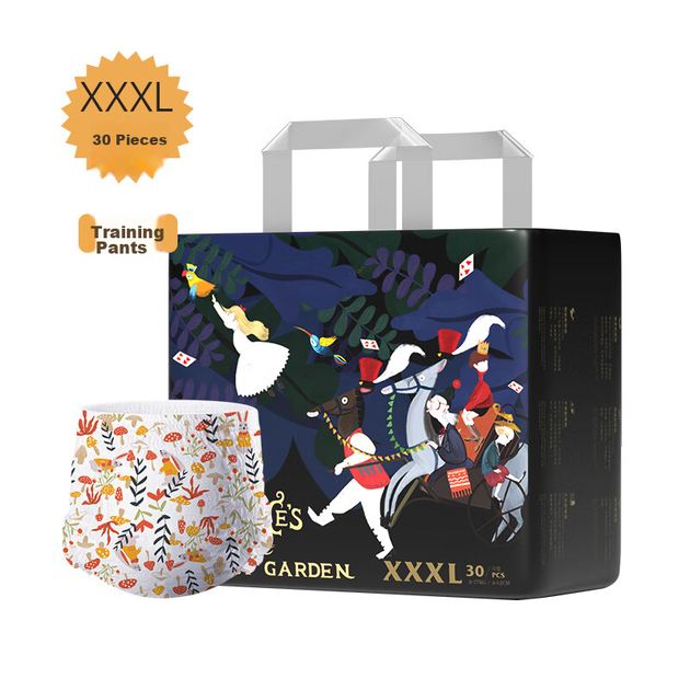 Подгузники-трусики Bebetour Alice Dream 3XL, 30 шт, для ночного использования - изображение 4