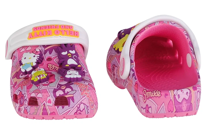 Сабо Crocs Hello Kitty and Friends Classic Clog 33 р 20.8-21.5 см Дитячі рожеві Хелоу Кітті 208025-680-J2 Pink - Фото 4 Сабо Crocs Hello Kitty and Friends Classic Clog 33 р 20.8-21.5 см Дитячі рожеві Хелоу Кітті 208025-680-J2 Pink - зображення 4