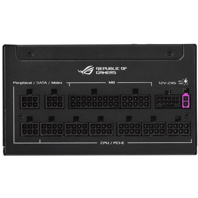Блок живлення Asus ROG Strix 1200W Platinum ROG Equalizer (90YE00W6-B0NA00) - зображення 10