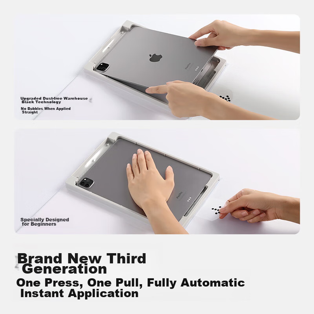 Пленка защитная SmartDevil для iPad Pro 13" закаленное стекло - изображение 8