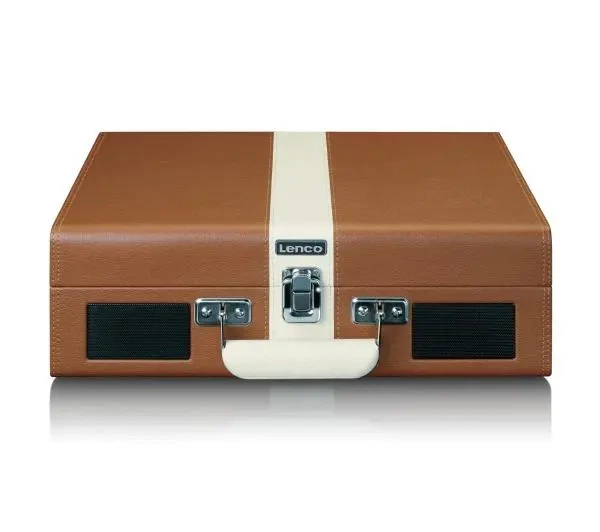 Програвач вінілових дисків Lenco TT-120 Brown - зображення 8