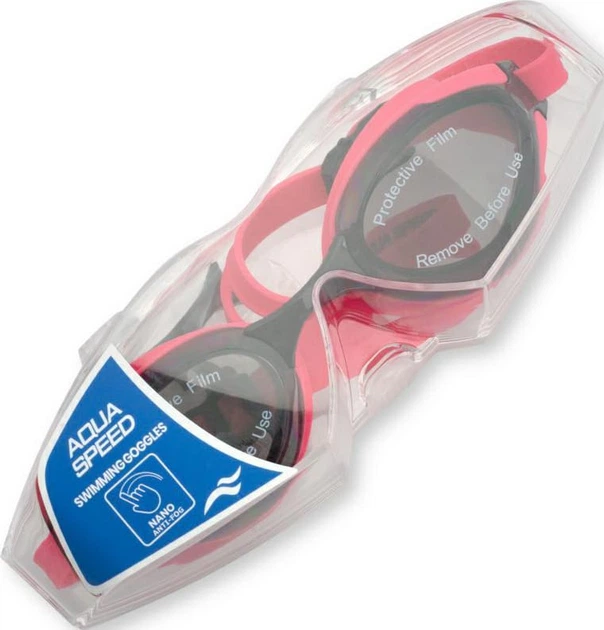 Окуляри для плавання Aqua Speed EOS 63090 чорний, рожевий Уні One Size ONE SIZE (738-03) - Фото 3 Окуляри для плавання Aqua Speed EOS 63090 чорний, рожевий Уні One Size ONE SIZE (738-03) - изображение 3