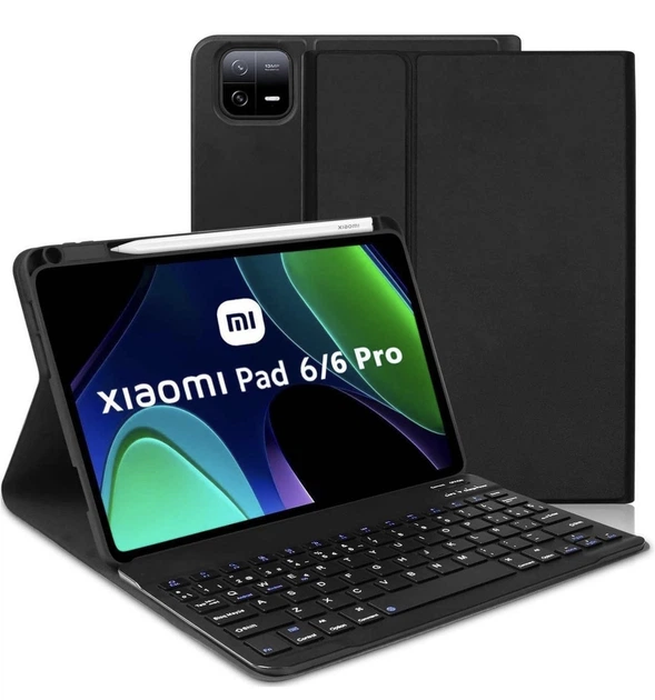 Чехол клавиатура AVNICUD для Xiaomi Pad 6 / Pad 6 Pro 11” (2023), Bluetooth, черный - Фото 1 Чехол клавиатура AVNICUD для Xiaomi Pad 6 / Pad 6 Pro 11” (2023), Bluetooth, черный - изображение 1