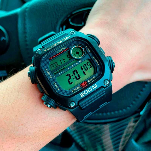 Чоловічі наручні годинники Casio DW-291H-9AVEF - Фото 6 Чоловічі наручні годинники Casio DW-291H-9AVEF - изображение 6