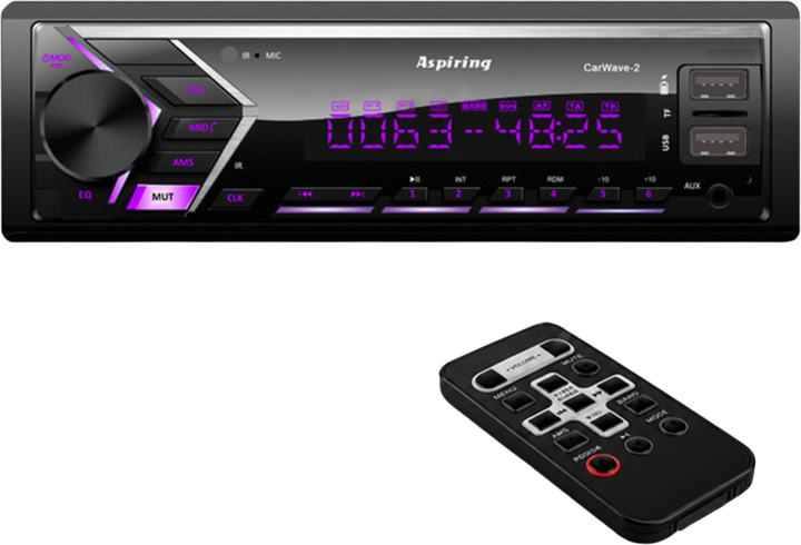 Автомагнитола Aspiring CarWave 2 Simple DSP (VT-CAR-CW2) - Фото 1 Автомагнитола Aspiring CarWave 2 Simple DSP (VT-CAR-CW2) - изображение 1