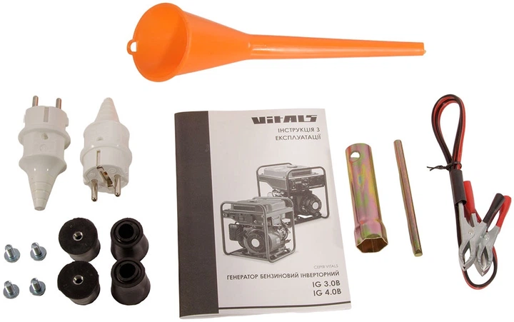 Генератор інверторний бензиновий Vitals IG 4.0 bsеt 230 В, 4.0/4.2 кВт (246538) - зображення 15