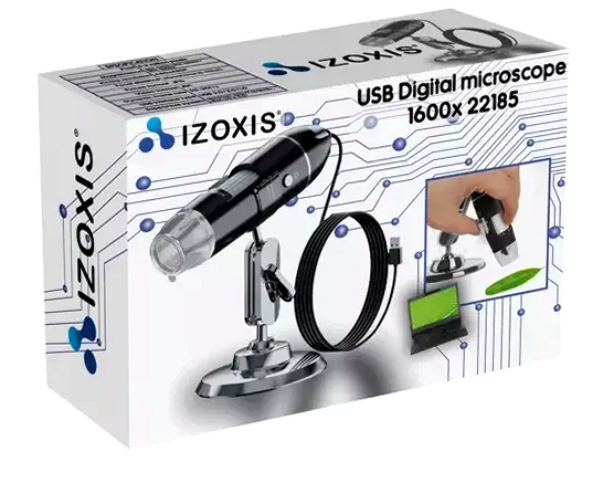 Цифровой USB микроскоп 1600x 2Mpix для исследования объектов 1 шт - изображение 10