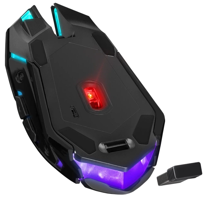 Миша Defender Trigger GM-934 Led Wireless Black (4714033529341) - зображення 7