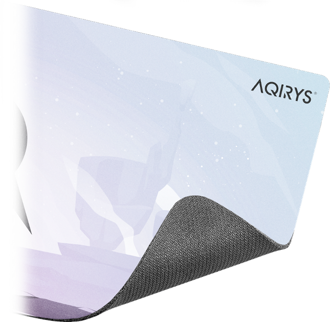 Ігрова поверхня AQIRYS GRAVITY White XL 900 × 400 × 4 мм - зображення 4